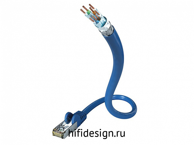 ethernet  inakustik profi cat7 ethernet cable 3.0m s-ftp awg 26 #00925003